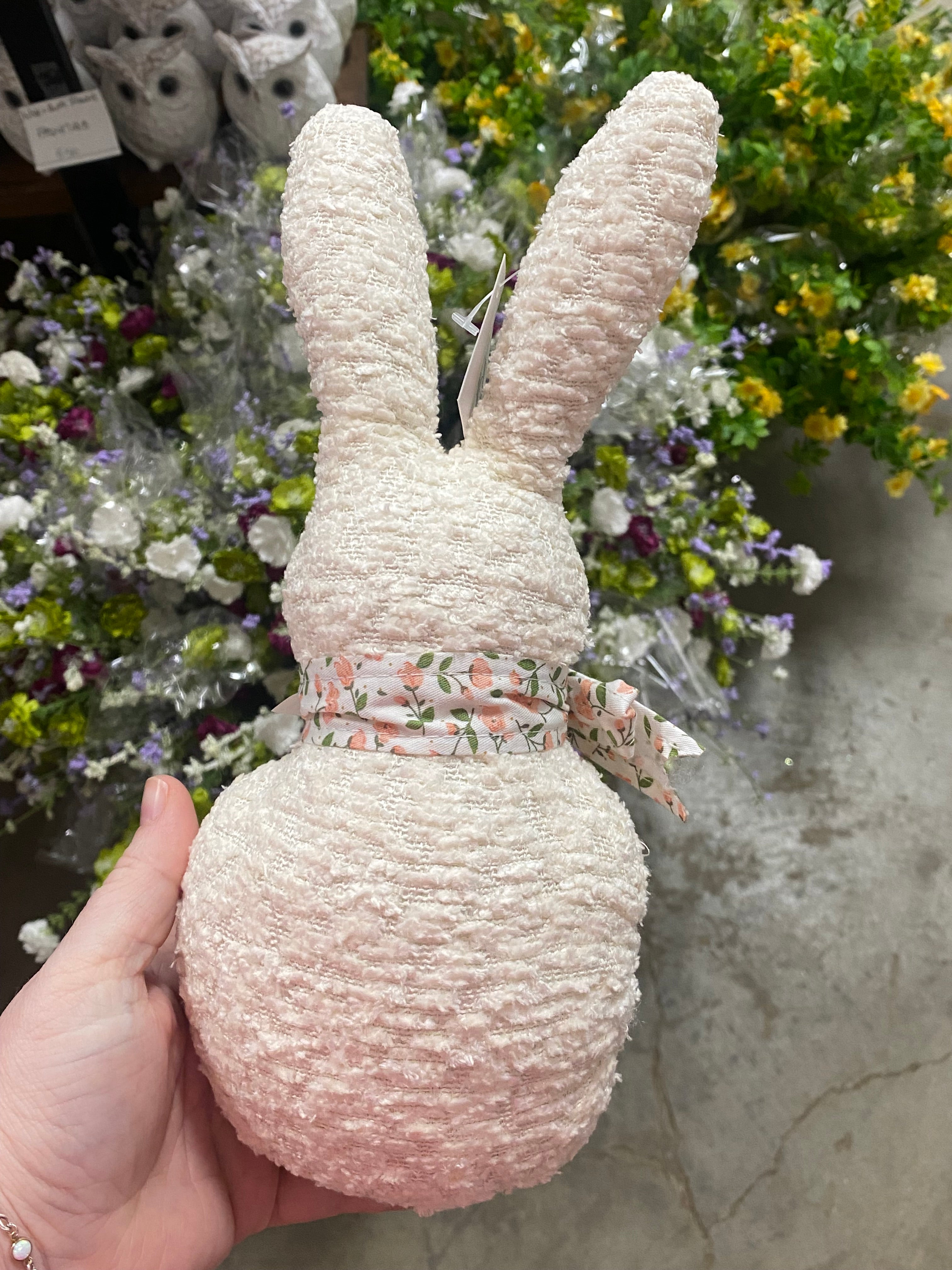 Plush Bunny w/ Bow Tie