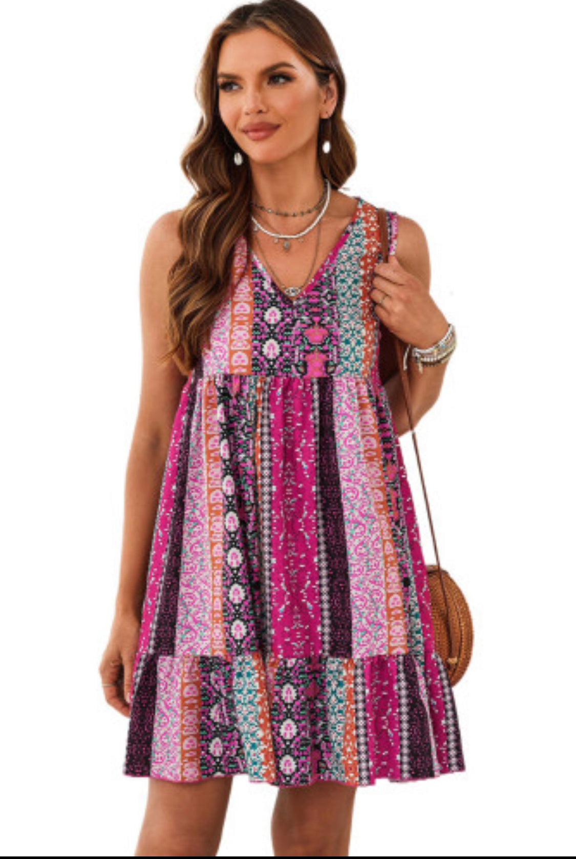 Bohemian Rose Dress