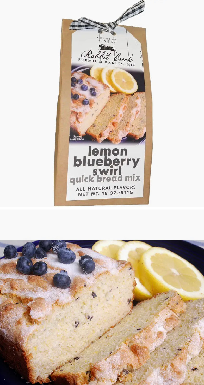 Lemon Blueberry Quick Bread
