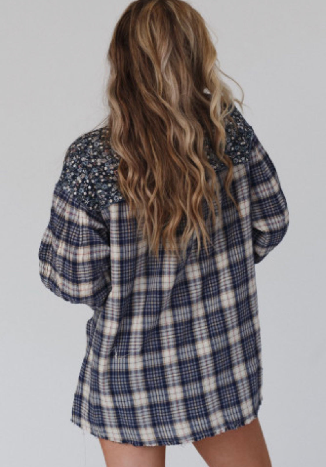 Plaid Mixed Print