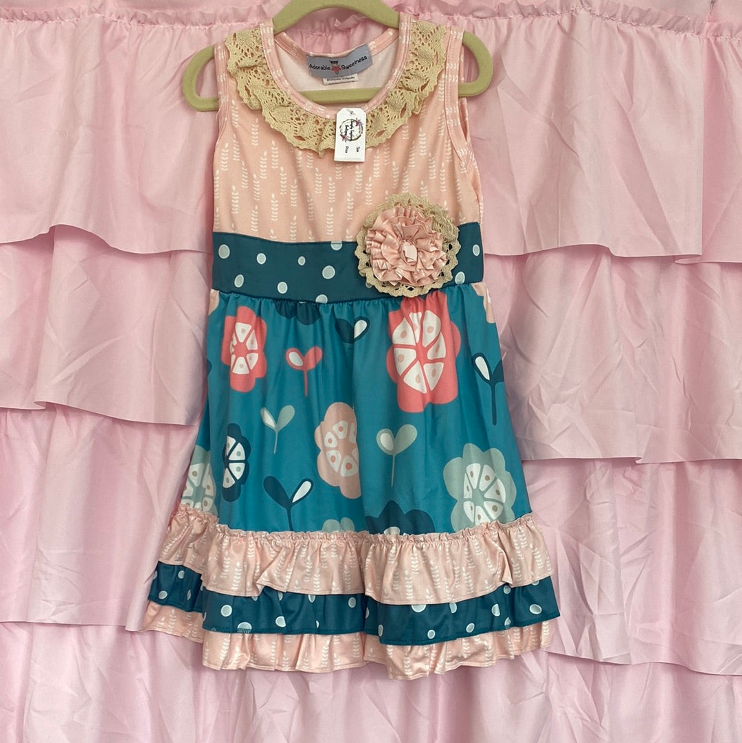 Blush Floral Dress KIDS