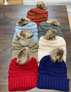 Pom Pom Beanies
