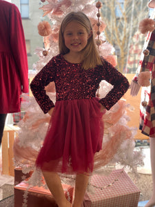 Sequins Holiday Dress